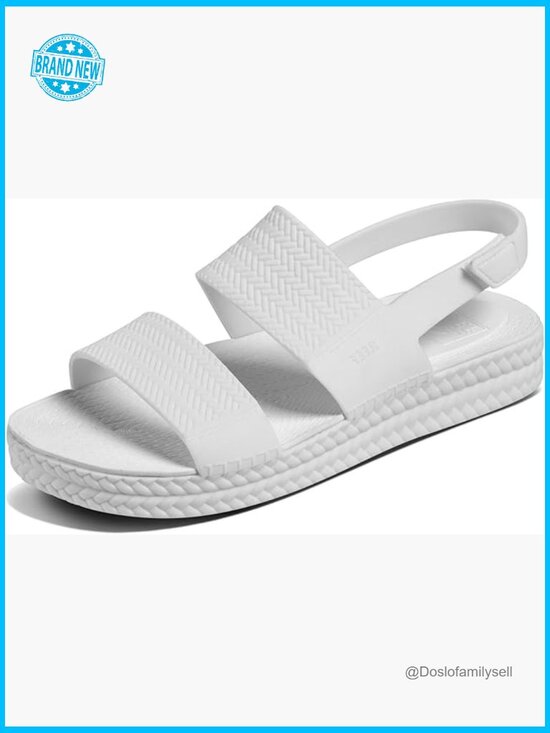 Reef Water Vista Womens Sandal Espadrille Inspired Platform Sandals Adjustable